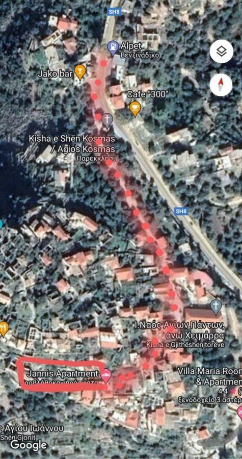 Janis Castle Apartment Himare Buitenkant foto